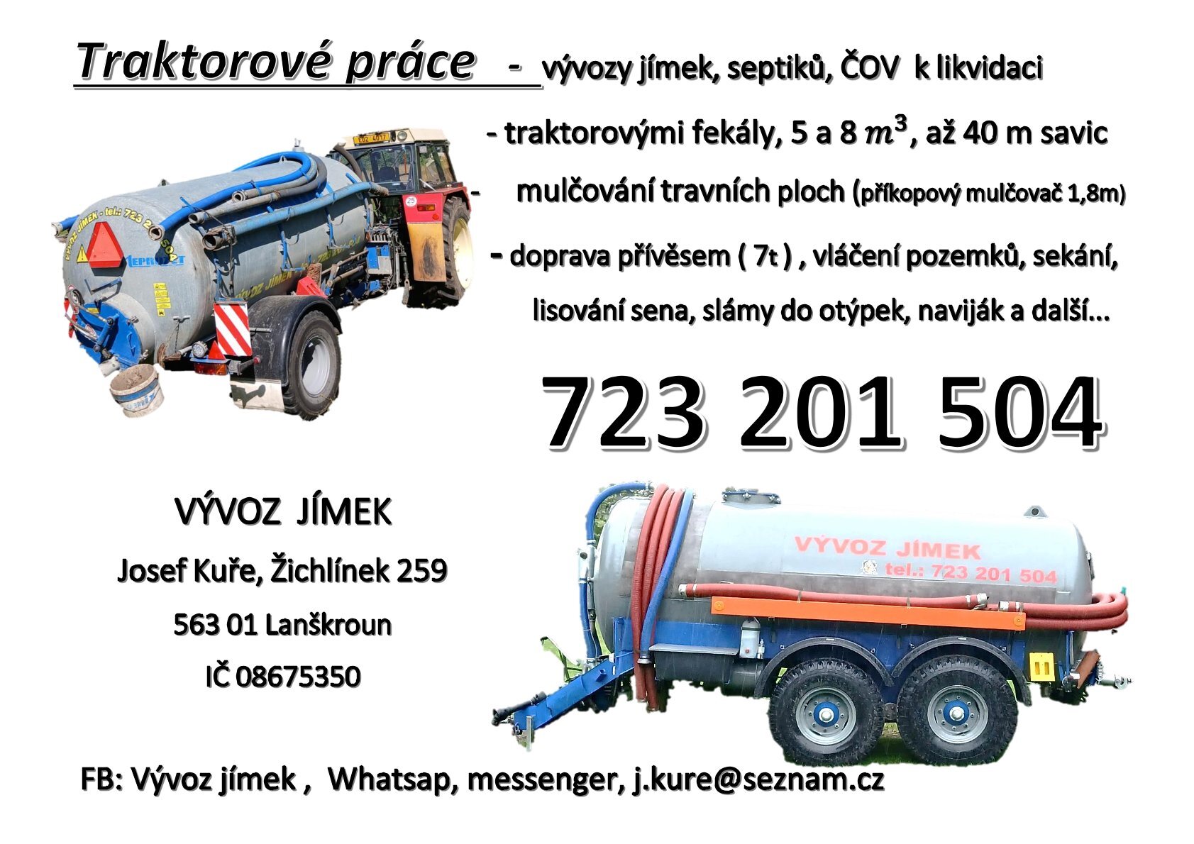 Vývoz jímek