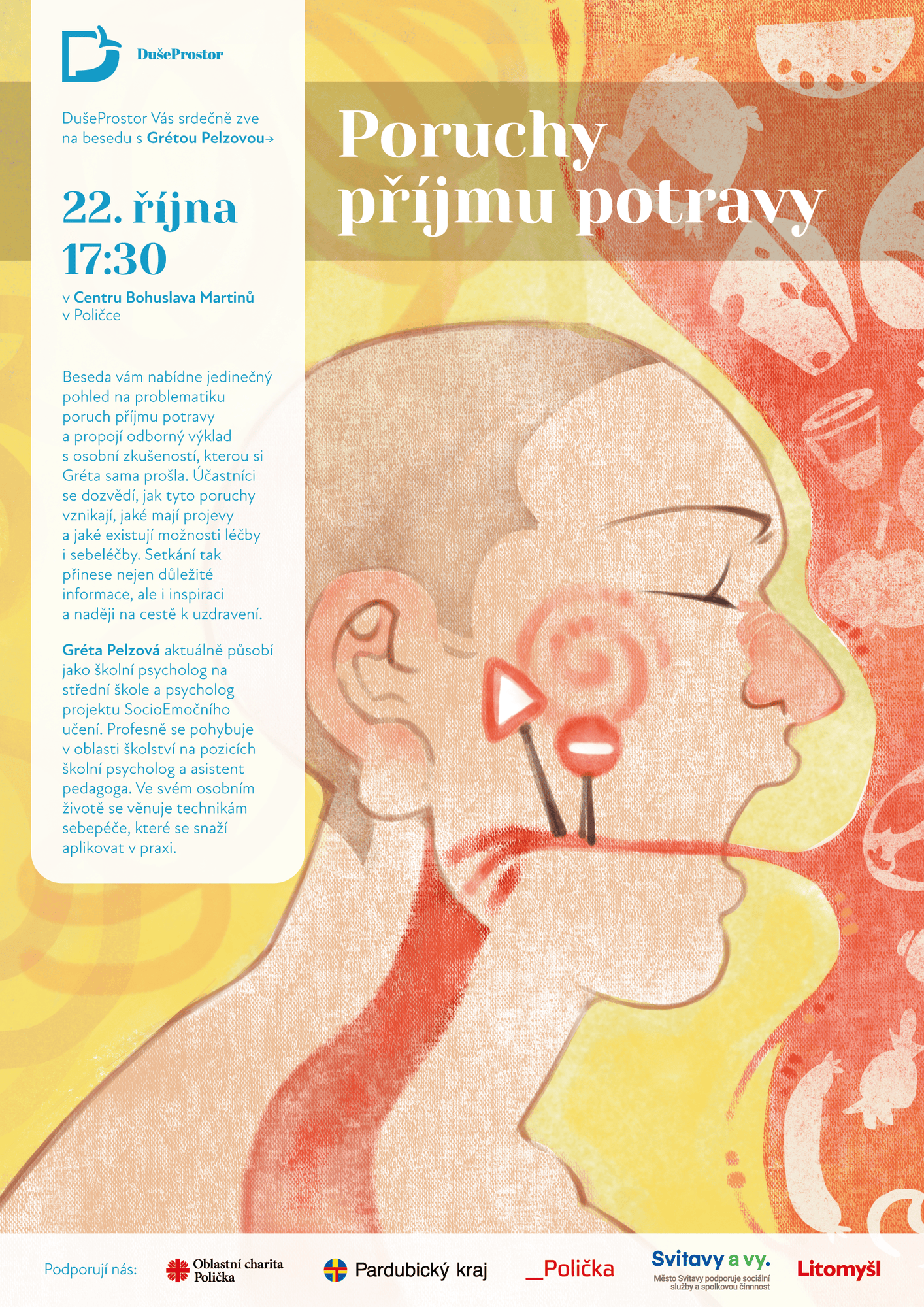 Beseda o poruchách příjmu potravy