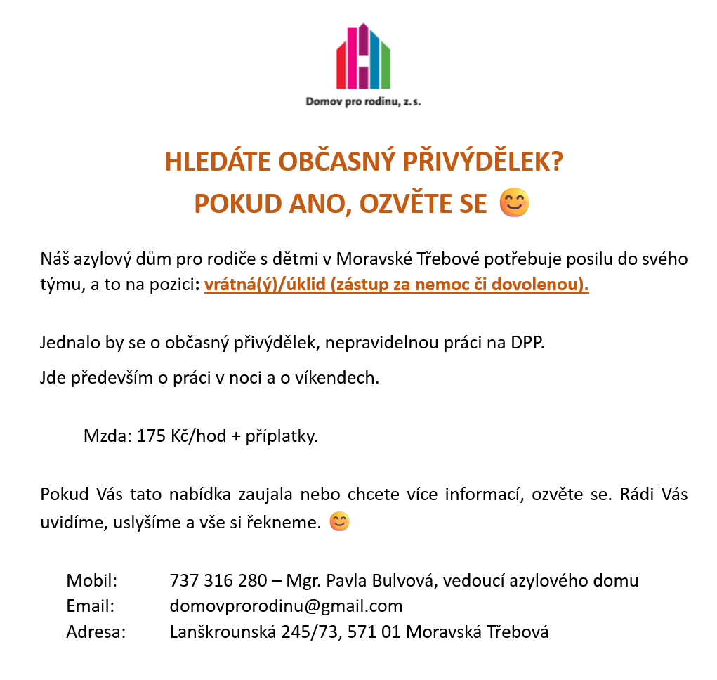 Pracovní příležitost